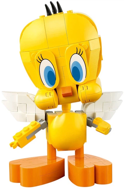 Zestaw klocków LEGO Icons Uroczy kanarek Tweety 412 elementów (40824) - obraz 4