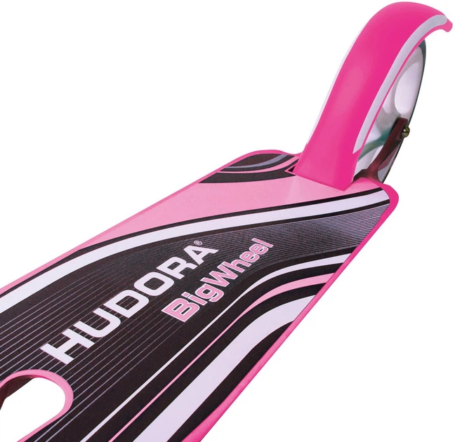 Самокат Hudora Scooter BIG Wheel Step RX205 White/Pink (4005998232446) - зображення 5