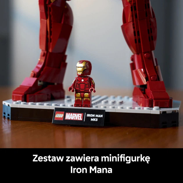 Конструктор LEGO Super Heroes Marvel Залізна Людина в броні Mark 3. Колекційний набір 1297 елементів (76344) - зображення 6