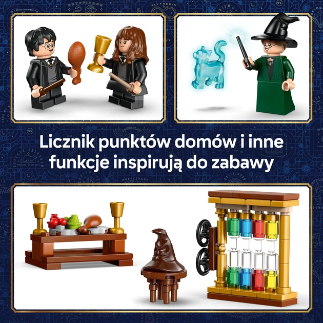 Конструктор LEGO Harry Potter Замок Гоґвортс: Церемонія розподілу по факультетах 124 елементи (76460) - зображення 5