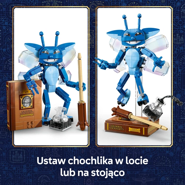 Zestaw klocków LEGO Harry Potter Chochlik kornwalijski 320 elementów (76461) - obraz 6