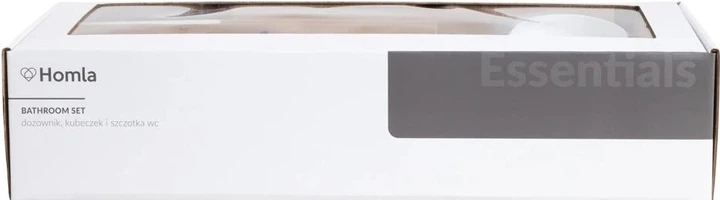 Набір аксесуарів для ванної кімнати Homla Essentials Agua Білий (238705) - зображення 5