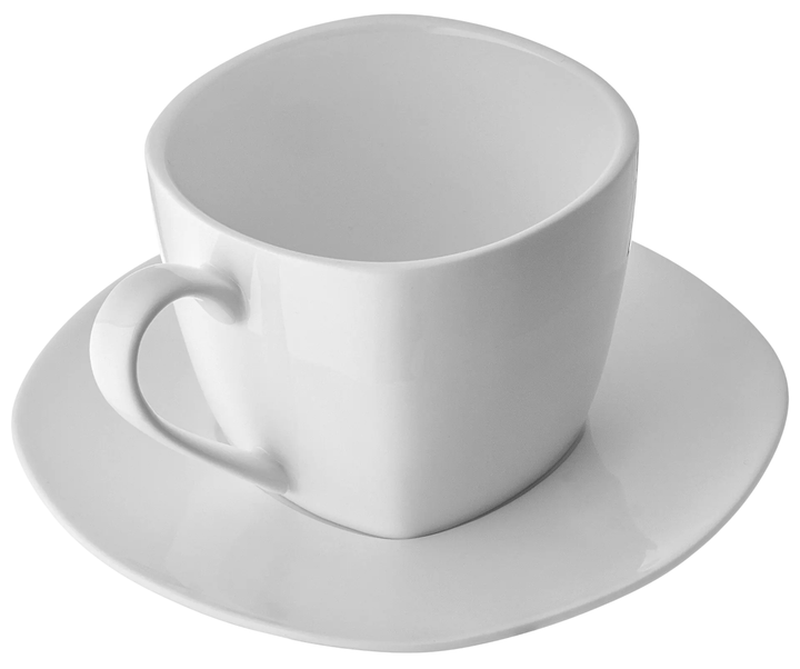 Zestaw filiżanek ze spodkiem Kadax Fraisse 2 szt x 250 ml (5906638301029) - obraz 2