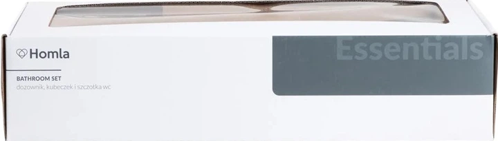 Набір аксесуарів для ванної кімнати Homla Essentials Agua Сірий (238704) - зображення 4