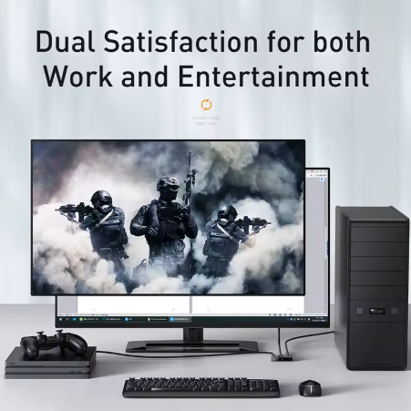 Адаптер Baseus 4K HD Switch HDMI разветвитель двунаправленный/ свич сплиттер HDMI коммутатор 4K - изображение 6