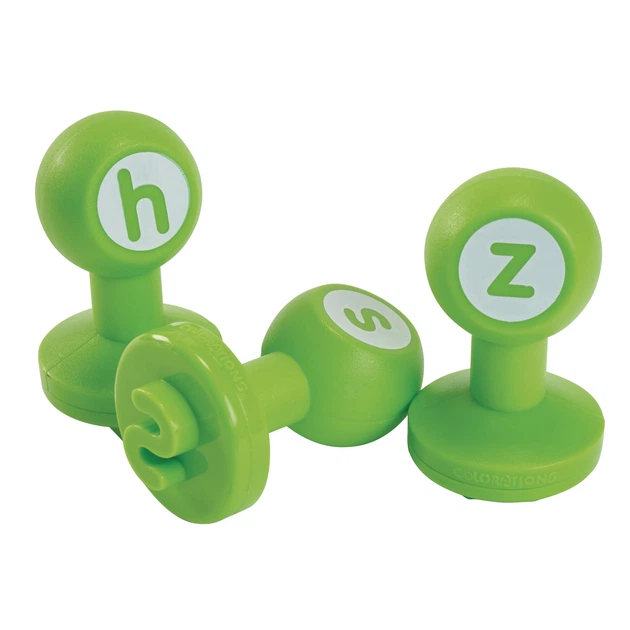 Zestaw stempli Colorations Stemple z małymi literami 26 szt. (191487036375) - obraz 3