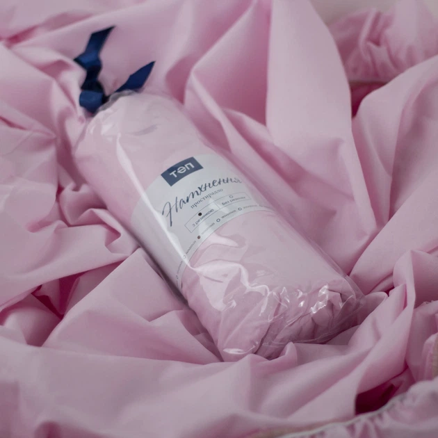 Простирадло "НАТХНЕННЯ" з резинкою Light Pink, 200x200 - изображение 5