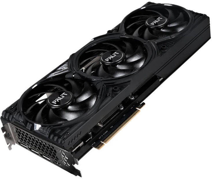 Відеокарта Palit PCI-Ex GeForce RTX 5070 Ti GamingPro-S OC 16GB GDDR7 (256bit) (2482/28000) (HDMI, 3 x DisplayPort) (NE7507TS19T2-GB2031U) - зображення 2