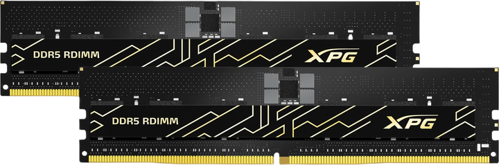Оперативна пам'ять Adata XPG Aicore DDR5-6400 32768MB PC5-51200 (Kit of 2x16384MB) Black (4711085949790) - зображення 2