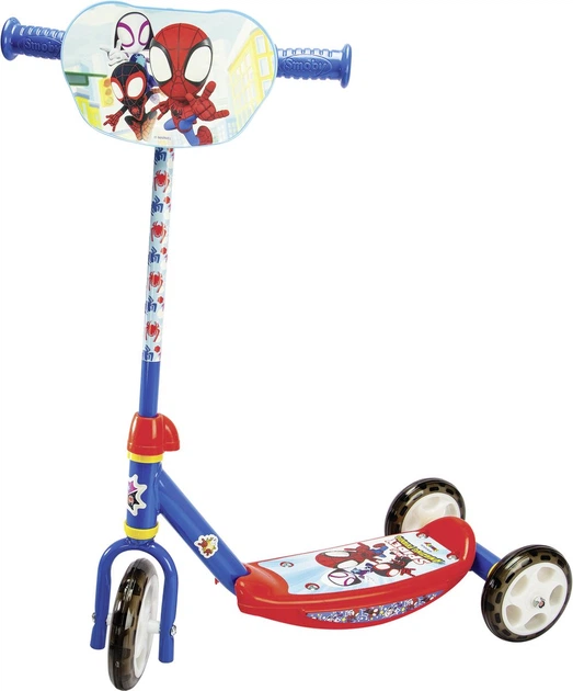 Hulajnoga Smoby Spider-Man 3-Wiel Step (3032167509185) - obraz 1