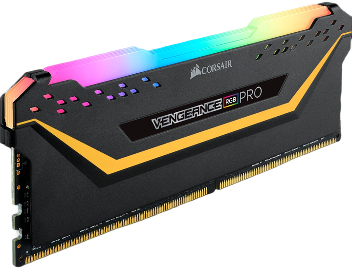 Pamięć RAM Corsair Vengeance RGB PRO DDR4-3200 32768MB PC4-25600 (Kit of 2x16384MB) Black (0840006613251) - obraz 2