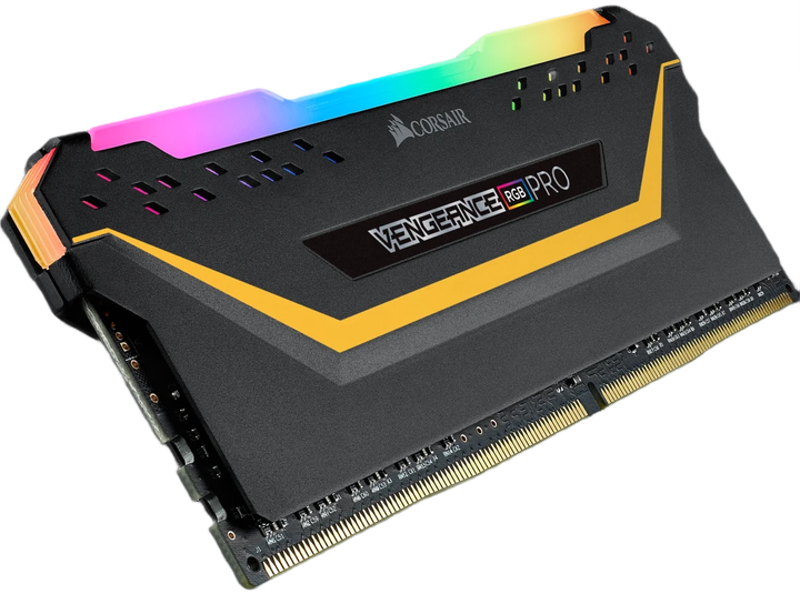 Pamięć RAM Corsair Vengeance RGB PRO DDR4-3200 32768MB PC4-25600 (Kit of 2x16384MB) Black (0840006613251) - obraz 3