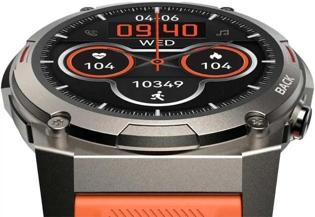 Смарт-годинник HiFuture FutureGo Mix2 Sunshine Orange (6972576181022) - зображення 5