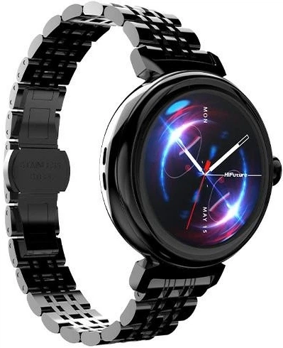 Smartwatch HiFuture Aura Czarny (6972576181176) - obraz 5