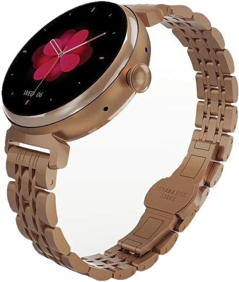 Smartwatch HiFuture Aura Różowo-Złoty (6972576181190) - obraz 4