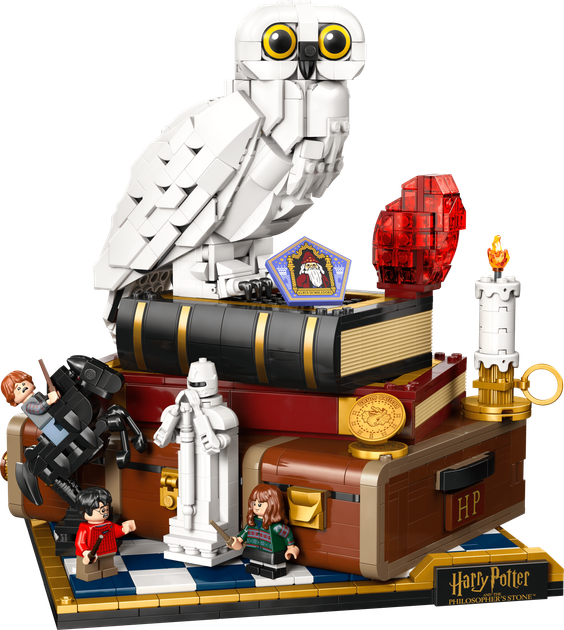 Zestaw klocków LEGO Harry Potter Kamień filozoficzny — edycja kolekcjonerska 1571 element (76466) - obraz 2