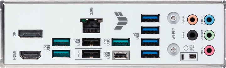 Płyta główna Asus TUF Gaming B850-BTF Wi-Fi W (sAM5, AMD B850, PCI-Ex16) - obraz 2
