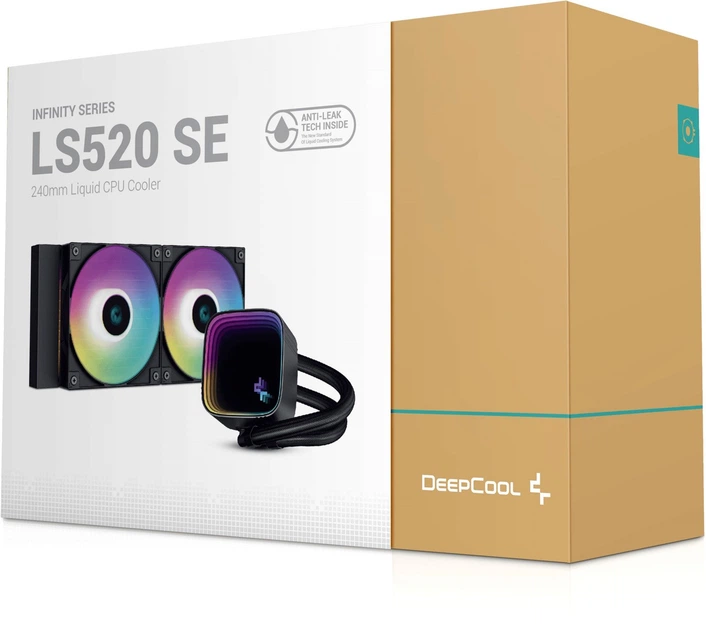 Система водяного охлаждения Deepcool LS520 SE Black (R-LS520-BKAMMM-G-1) - изображение 6