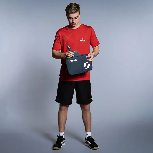 Чохол для ракетки Stiga Batwallet Eco Rival,чорний - изображение 7