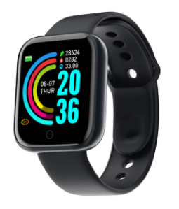 Умные смарт часы браслет Bluetooth Smart Watch D20 Черный - Фото 1 Умные смарт часы браслет Bluetooth Smart Watch D20 Черный - изображение 1