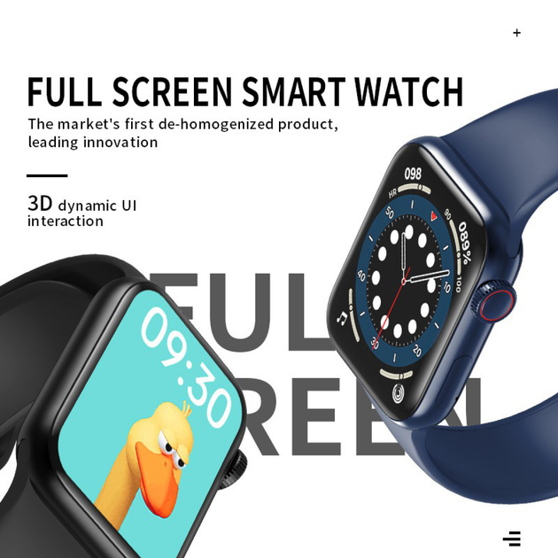 Умные смарт часы Smart Watch 6 Series Синий - изображение 5