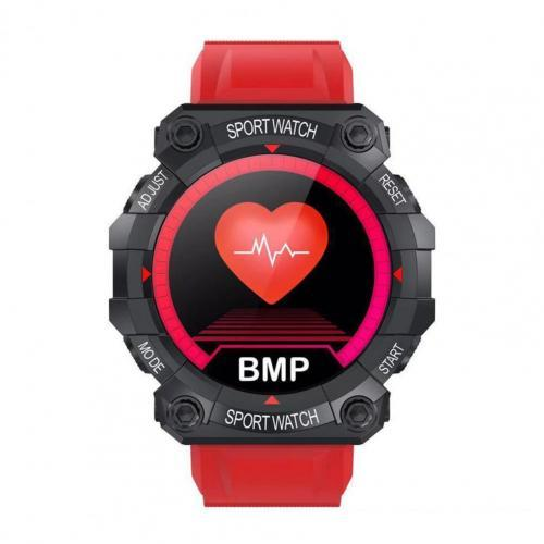 Спортивные смарт часы браслет Bluetooth Smart Watch sports FD68 Красный - Фото 1 Спортивные смарт часы браслет Bluetooth Smart Watch sports FD68 Красный - изображение 1