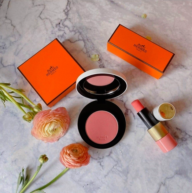 Румяна для лица Hermès Silky Blush – оттенок Rose Plume, 2 г - изображение 2