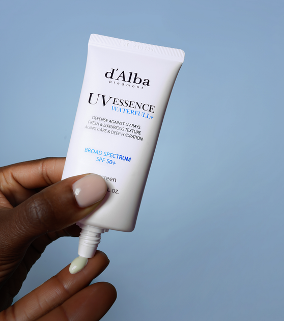 d'Alba - Waterfull Essence Sun Cream SPF 50+ PA++++ - Увлажняющий солнцезащитный крем для лица (50 мл) - изображение 4