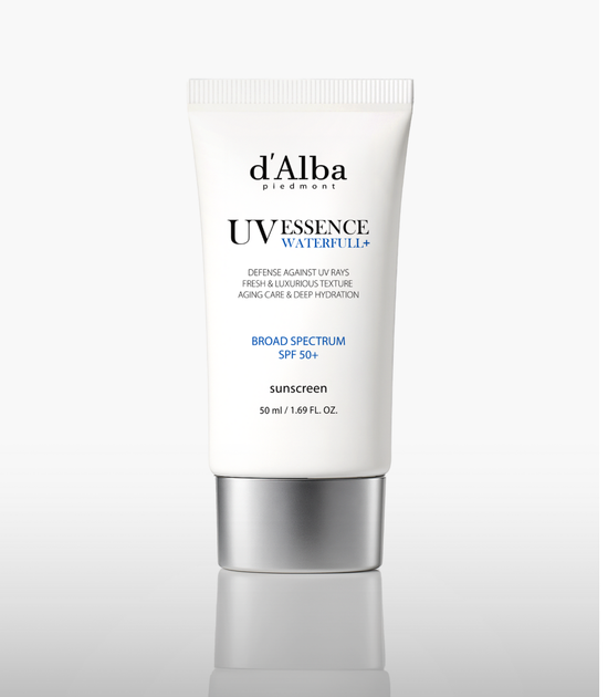 d'Alba - Waterfull Essence Sun Cream SPF 50+ PA++++ - Увлажняющий солнцезащитный крем для лица (50 мл) - изображение 7