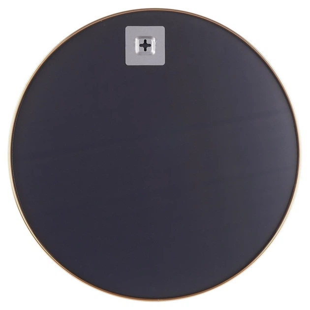 Настінне дзеркало Vilde 569762 Кругле 50 см Золотий (8721037618298) - зображення 3