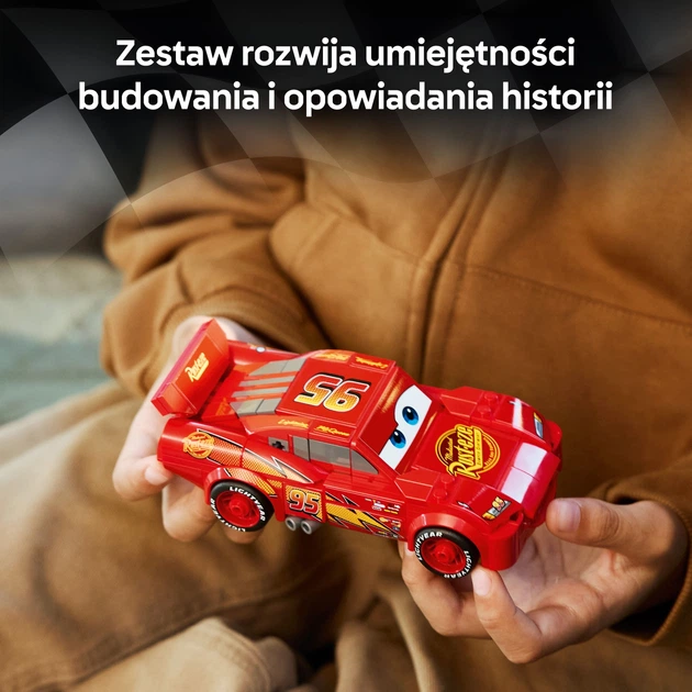 Zestaw klocków LEGO Speed Champions Zygzak McQueen 270 elementów (77255) - obraz 5