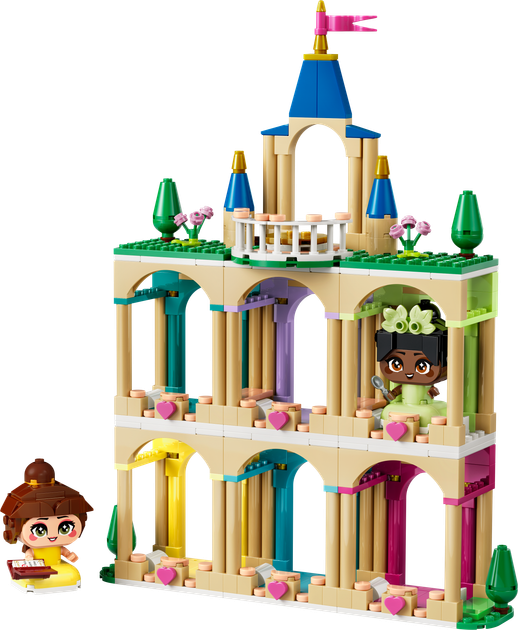 Конструктор LEGO Disney Princess Мини-принцессы: Белль и Тиана в замке 358 элементов (43291) - Фото 2 Конструктор LEGO Disney Princess Мини-принцессы: Белль и Тиана в замке 358 элементов (43291) - изображение 2