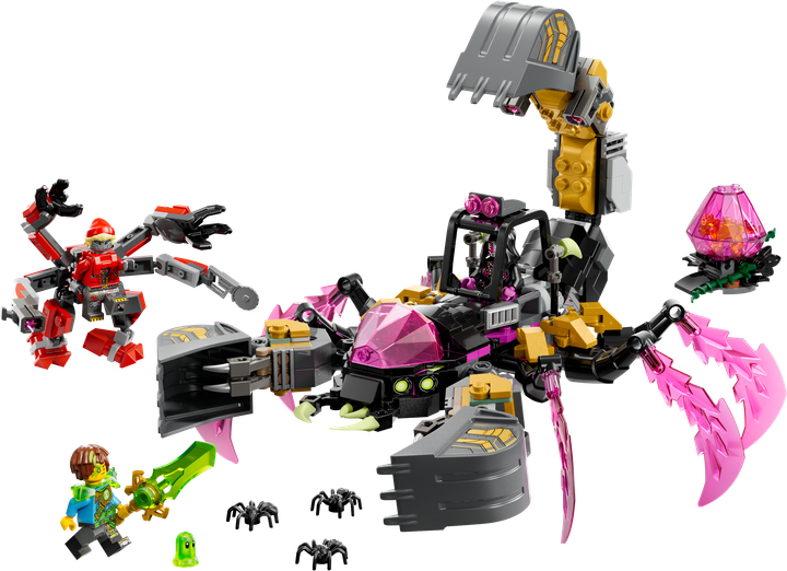 Конструктор LEGO DREAMZZZ Экскаватор: кошмарный скорпион 505 элементов (71513) - Фото 2 Конструктор LEGO DREAMZZZ Экскаватор: кошмарный скорпион 505 элементов (71513) - изображение 2
