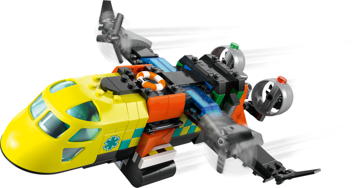 Конструктор LEGO CITY Самолет, служебный грузовик и катер на воздушной подушке 990 элементов (60505) - Фото 6 Конструктор LEGO CITY Самолет, служебный грузовик и катер на воздушной подушке 990 элементов (60505) - изображение 6