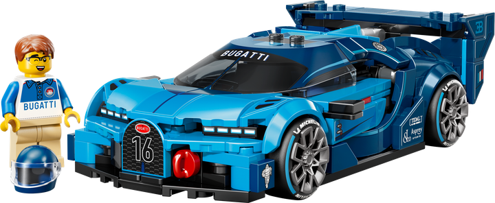 Конструктор LEGO Speed Champions Спортивный гиперкар Bugatti Vision GT 284 элемента (77253) - изображение 2