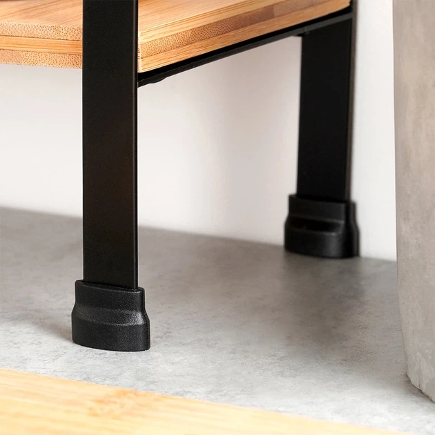 Narożna półka Vilde 229203 kuchenna drewniana 29.5 x 29.5 x 33.5 cm (5904316492557) - obraz 2