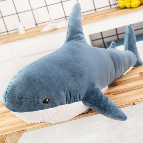 Мягкая игрушка акула подушка обнимашка 60см shark doll - Фото 2 Мягкая игрушка акула подушка обнимашка 60см shark doll - изображение 2