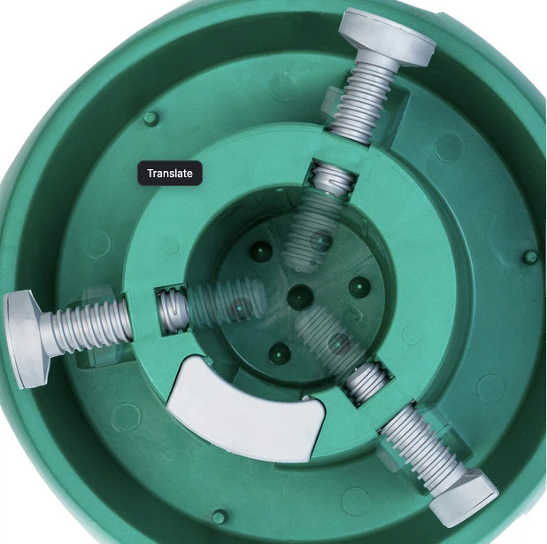 Підставка для ялинки Kadax XS 48 см Зелений K432 (5902730382638) - зображення 3