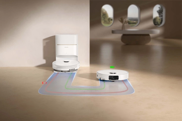 Робот-пилосос з вологим прибиранням Dreame Bot D20 Pro Plus White (RLD43SD-wh) - изображение 7