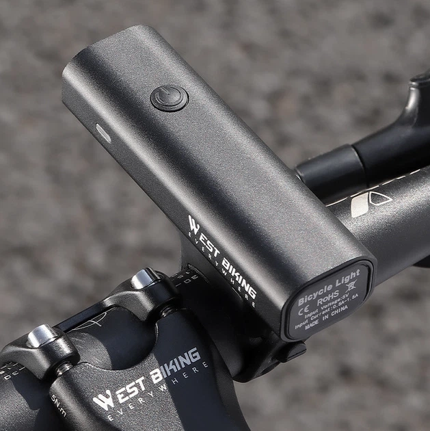 Велосипедний ліхтар West Biking YP0701246 діод XPG велофара QD400 на 400Lm з акумулятором 2000mAh - Фото 4 Велосипедний ліхтар West Biking YP0701246 діод XPG велофара QD400 на 400Lm з акумулятором 2000mAh - зображення 4