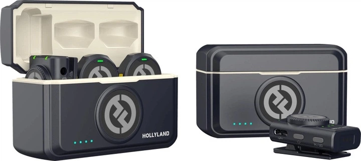 Бездротовий петличний мікрофон Hollyland Lark M2 Combo Wireless Lavalier (6976068112747) - зображення 3