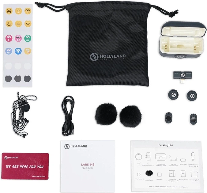 Бездротовий петличний мікрофон Hollyland Lark M2 USB-C Wireless Lavalier (6976068114444) - зображення 3