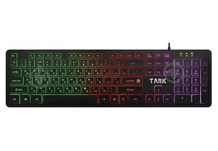 Комплект клавиатура и мышь Defender Tark C-779 проводные с RGB-подсветкой для игр и работы мембранные (VIL-O_33P) - изображение 3