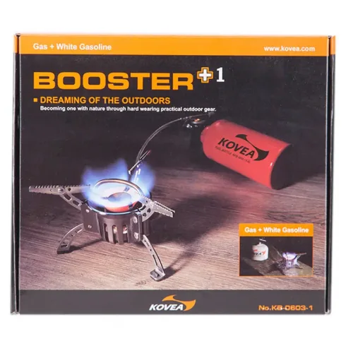 Горелка мультитопливная Kovea Booster KB-0603-1 Серебристий (2483005599) - изображение 6