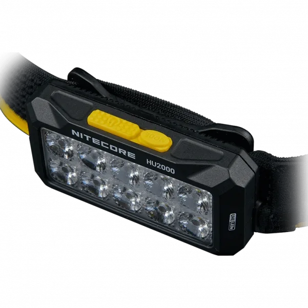 Налобный фонарь Nitecore HU2000 Type-C 2000лм 160м белый + красный свет (10 режимов) - изображение 3