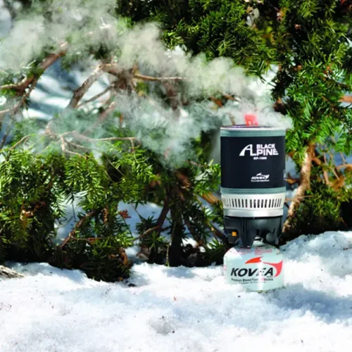 Система приготування їжі Kovea Alpine Pot Wide KB-0703W Чорний (2482958602) - зображення 8