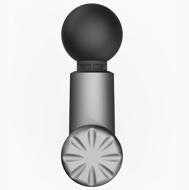 Массажный пистолет с кейсом Booster Mini X 2500mAh 6 насадок Черный (2430308397) - изображение 3