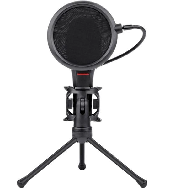 Стримовый микрофон Redragon Quasar 2 GM200-1 (USB) + подставка кабель 1.5м HDSYR_1599 - Фото 2 Стримовый микрофон Redragon Quasar 2 GM200-1 (USB) + подставка кабель 1.5м HDSYR_1599 - изображение 2