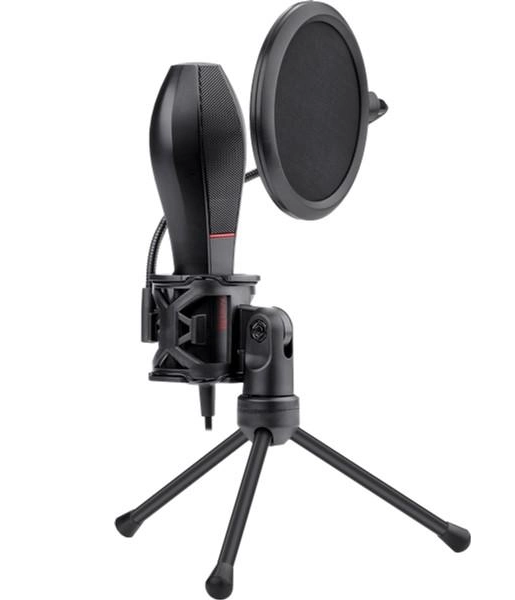 Стримовый микрофон Redragon Quasar 2 GM200-1 (USB) + подставка кабель 1.5м HDSYR_1599 - Фото 3 Стримовый микрофон Redragon Quasar 2 GM200-1 (USB) + подставка кабель 1.5м HDSYR_1599 - изображение 3