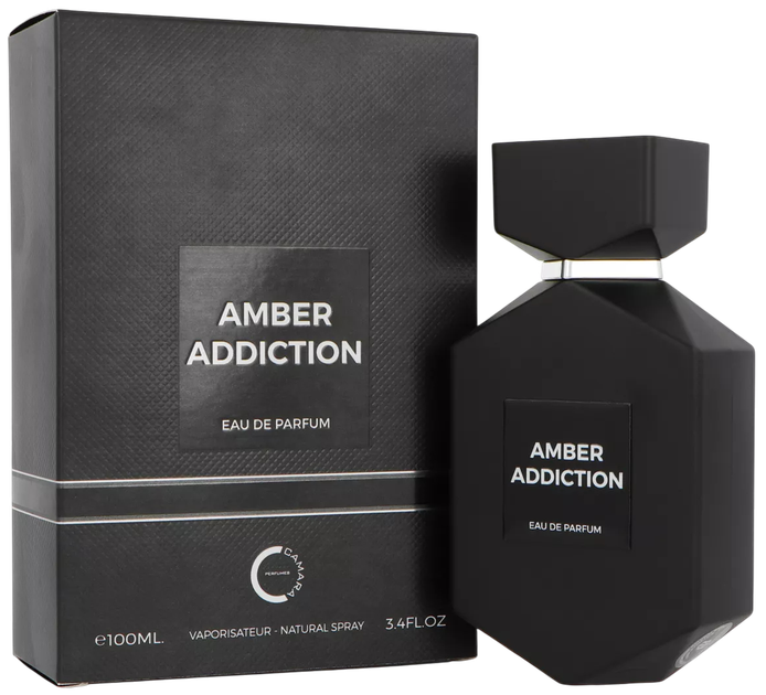 Парфумована вода унісекс Camara Amber Addiction 100 мл (6294019023585) - зображення 1